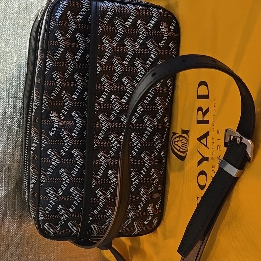 Goyard Goyardine Sac Cap Vert Black
